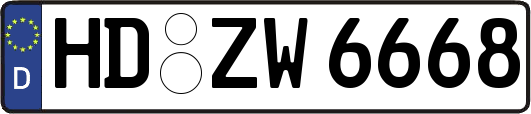 HD-ZW6668