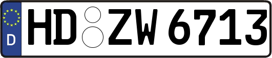 HD-ZW6713