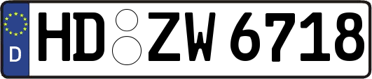 HD-ZW6718