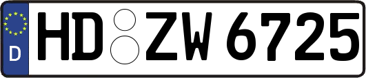 HD-ZW6725