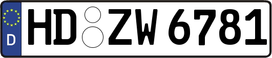 HD-ZW6781