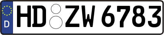 HD-ZW6783