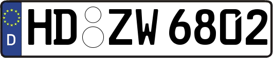 HD-ZW6802