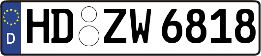 HD-ZW6818