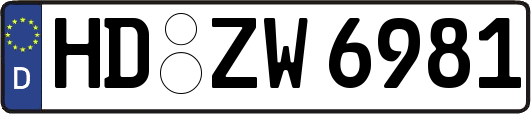 HD-ZW6981