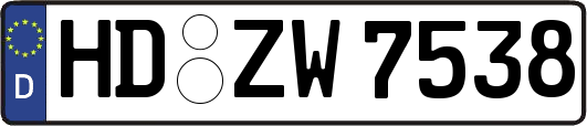 HD-ZW7538