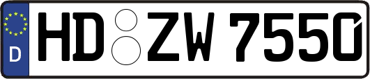 HD-ZW7550