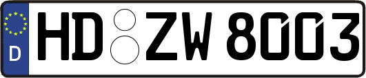 HD-ZW8003