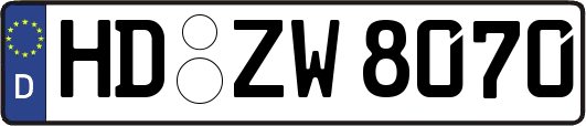 HD-ZW8070