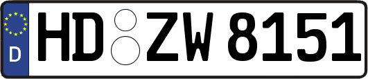 HD-ZW8151
