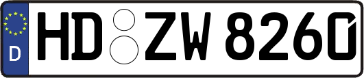 HD-ZW8260