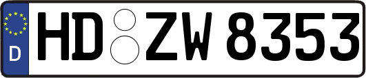 HD-ZW8353