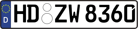 HD-ZW8360