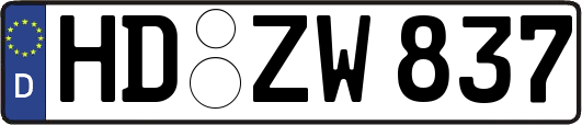 HD-ZW837