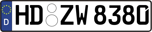 HD-ZW8380