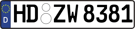 HD-ZW8381