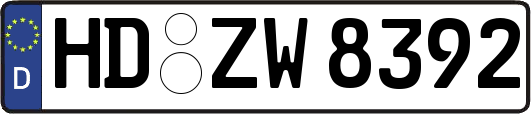 HD-ZW8392