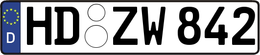 HD-ZW842