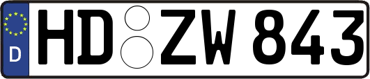 HD-ZW843