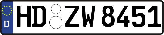 HD-ZW8451