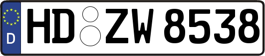 HD-ZW8538