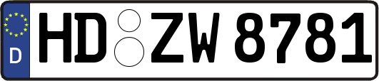 HD-ZW8781