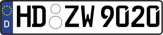 HD-ZW9020