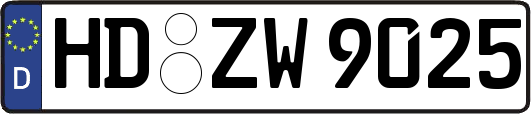 HD-ZW9025