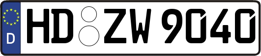 HD-ZW9040