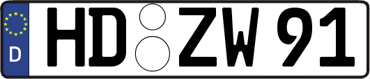 HD-ZW91