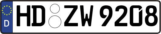 HD-ZW9208