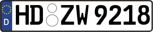 HD-ZW9218