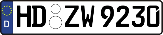 HD-ZW9230