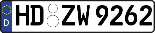 HD-ZW9262