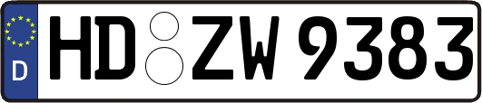 HD-ZW9383