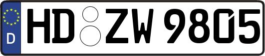 HD-ZW9805
