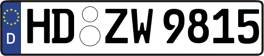 HD-ZW9815