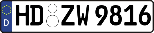 HD-ZW9816