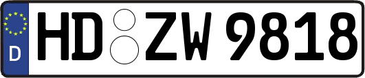 HD-ZW9818