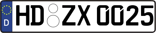 HD-ZX0025