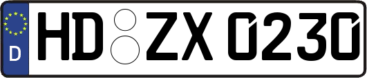HD-ZX0230