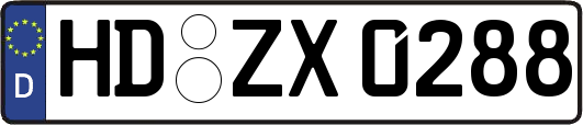 HD-ZX0288