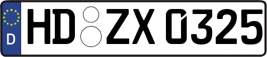 HD-ZX0325