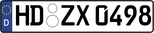 HD-ZX0498
