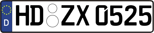 HD-ZX0525