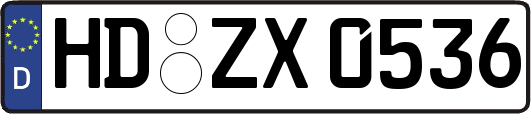HD-ZX0536