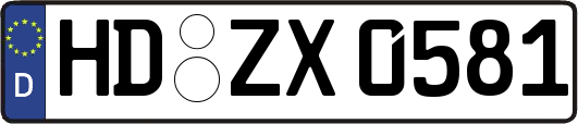 HD-ZX0581