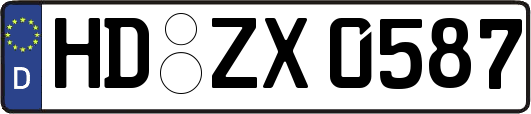HD-ZX0587