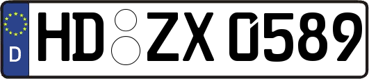 HD-ZX0589