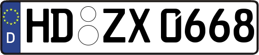 HD-ZX0668